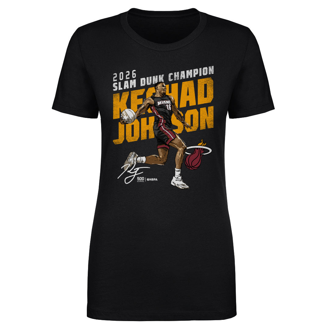Keshad Johnson Miami Heat 2026 Slam Dunk Champion WHT