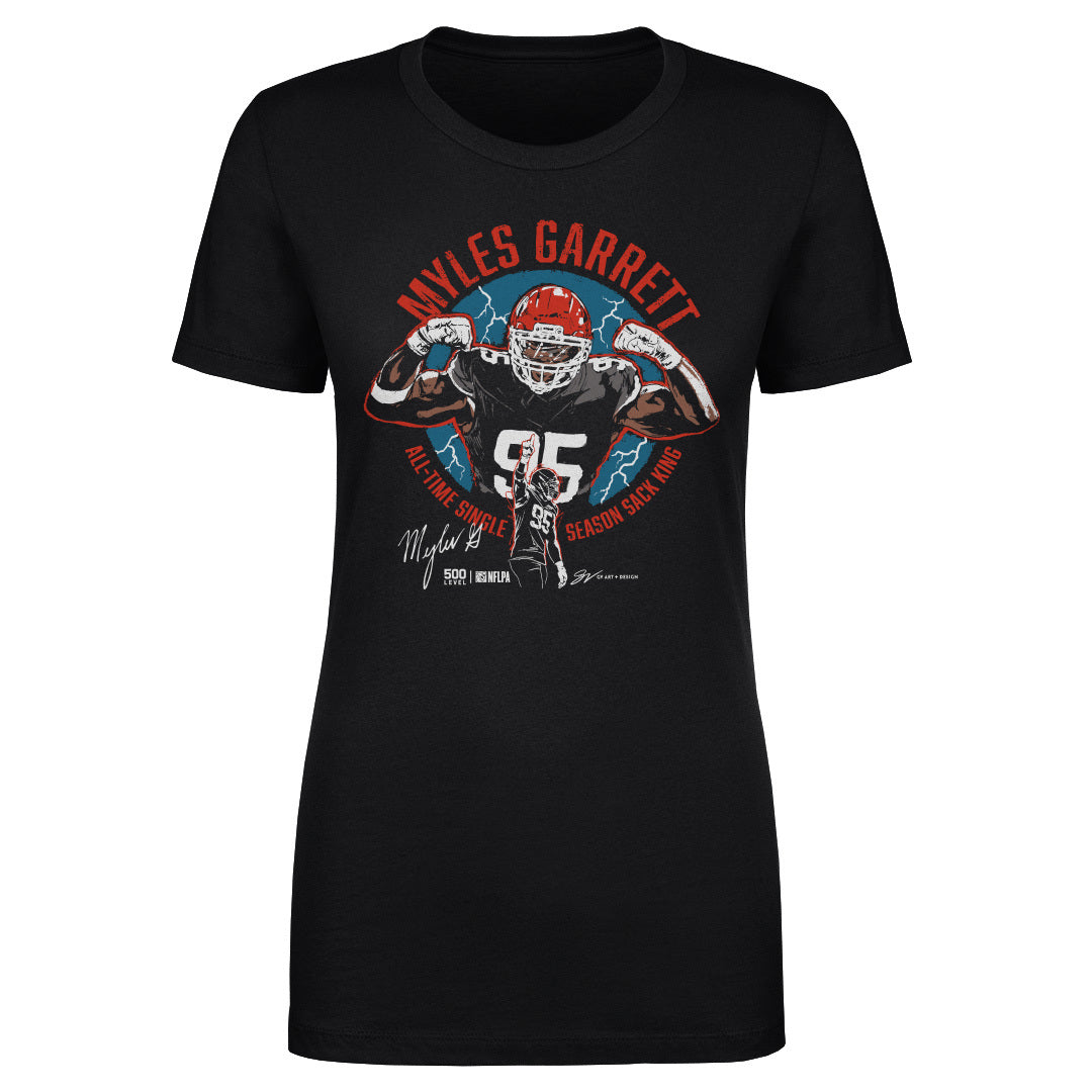 Myles Garrett Cleveland All-Time Sack King WHT