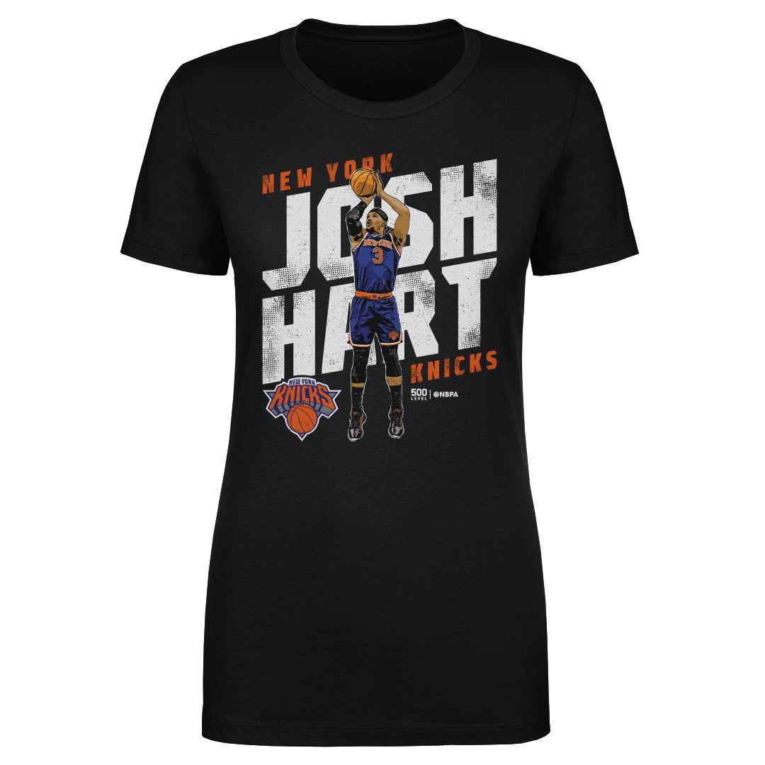 Josh Hart New York Knicks Slant WHT
