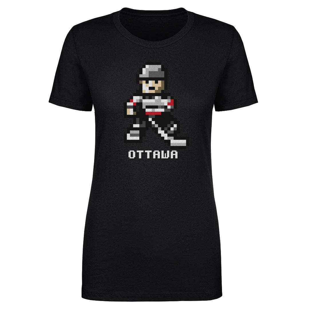 Ottawa Hockey 8-bit WHT