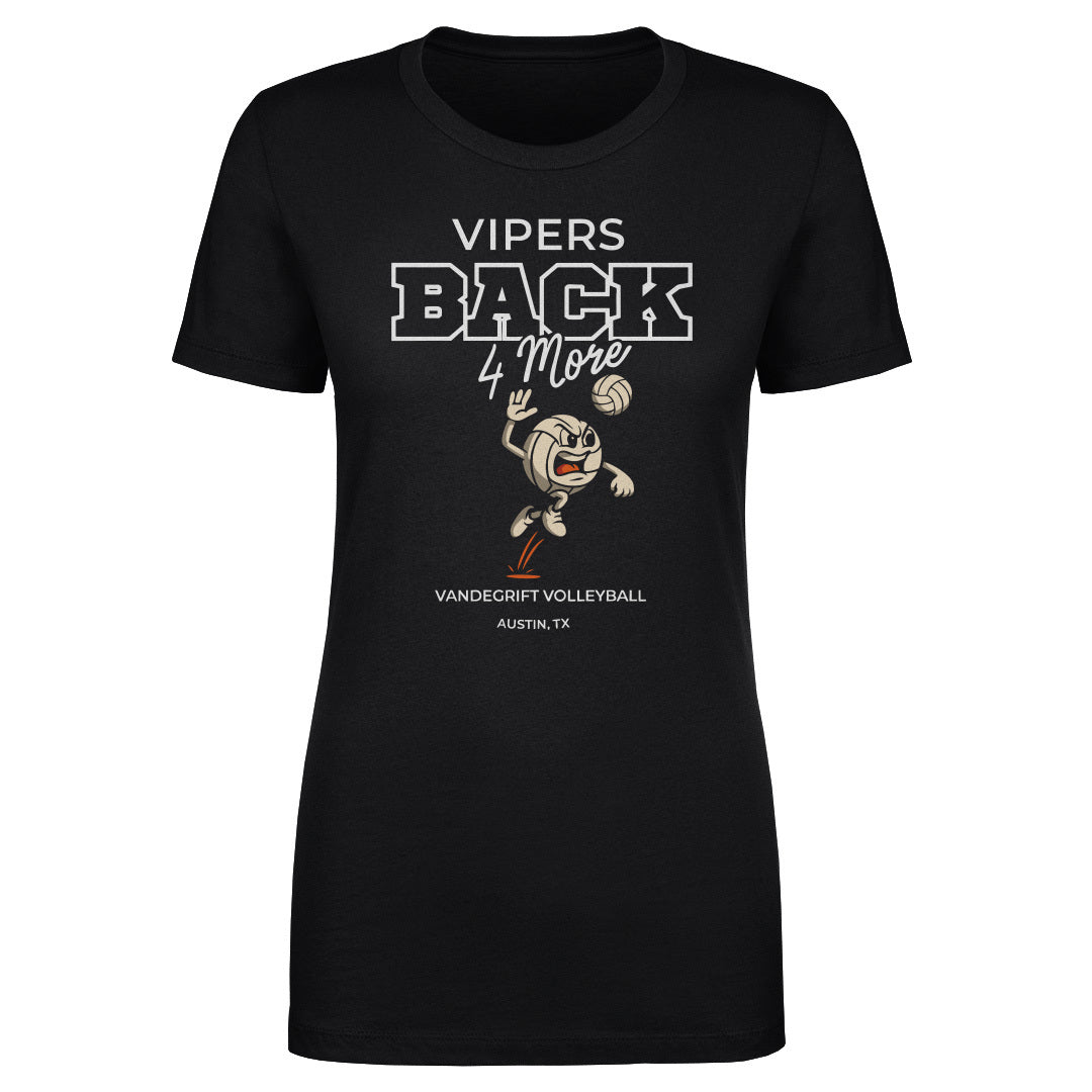 Vandegrift Crown Trio Volleyball Mascot WHT