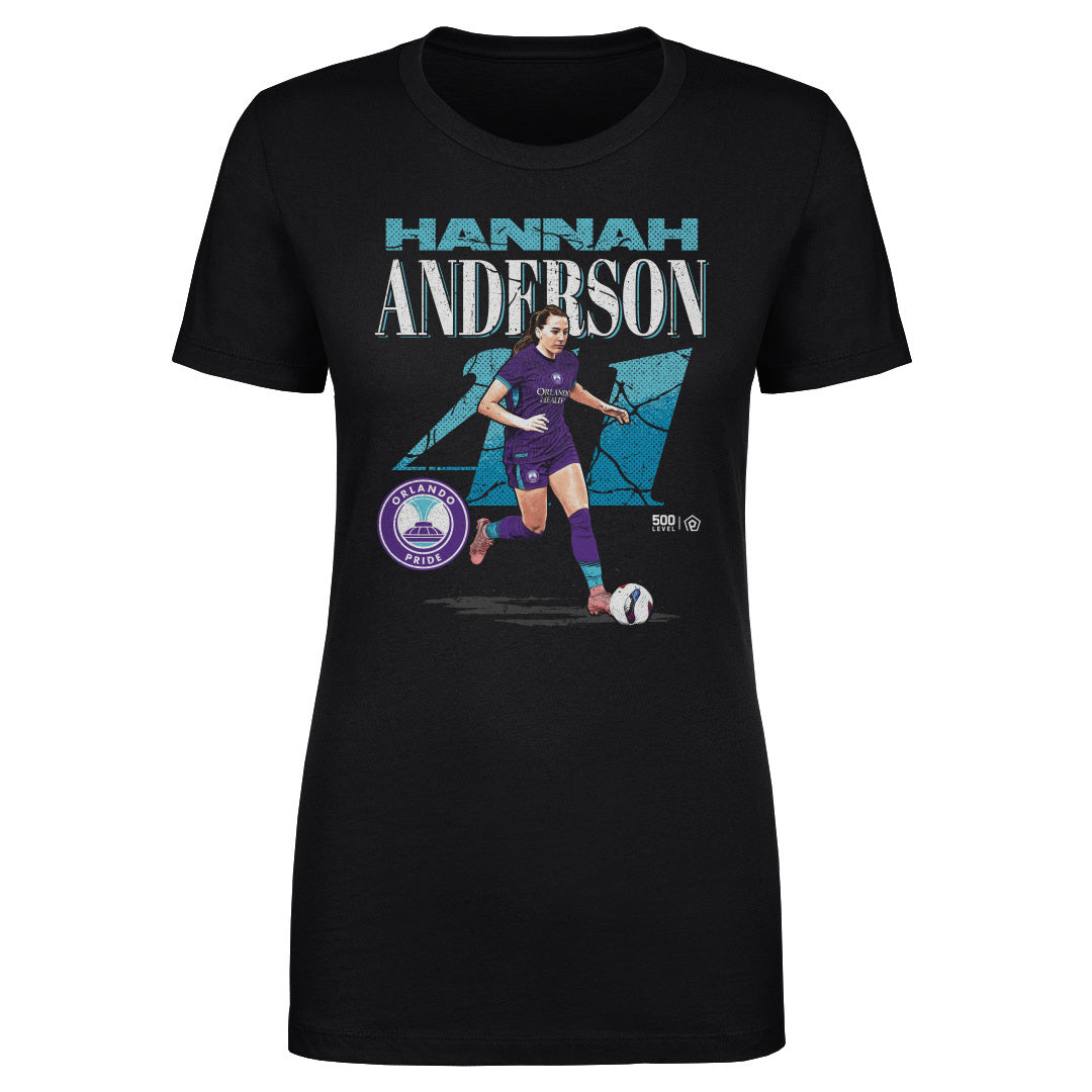 Hannah Anderson Orlando Pride Cracked Number WHT
