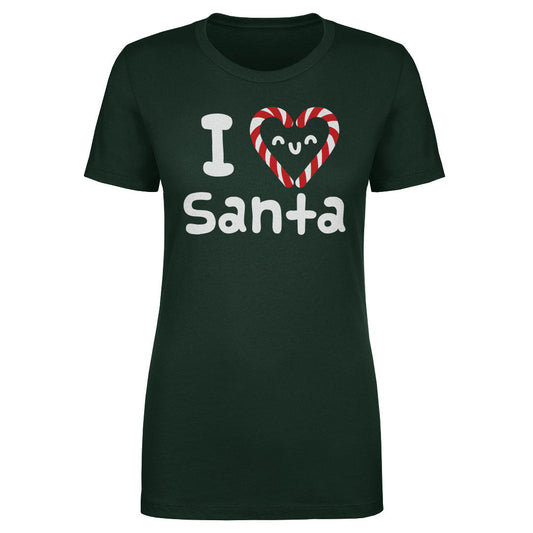 Christmas I Love Santa WHT