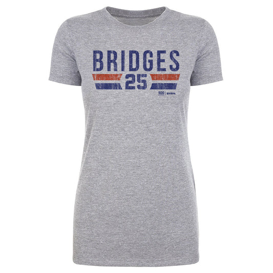 Mikal Bridges New York Knicks Font