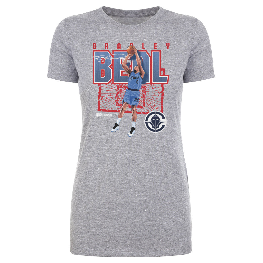 Bradley Beal Los Angeles Clippers Shattered WHT