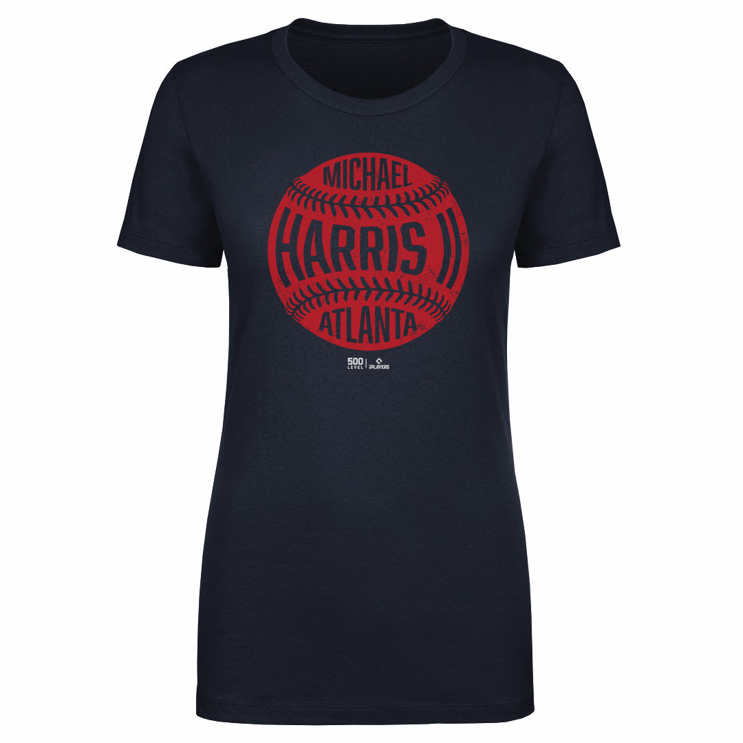 Michael Harris II Atlanta Vintage Baseball WHT