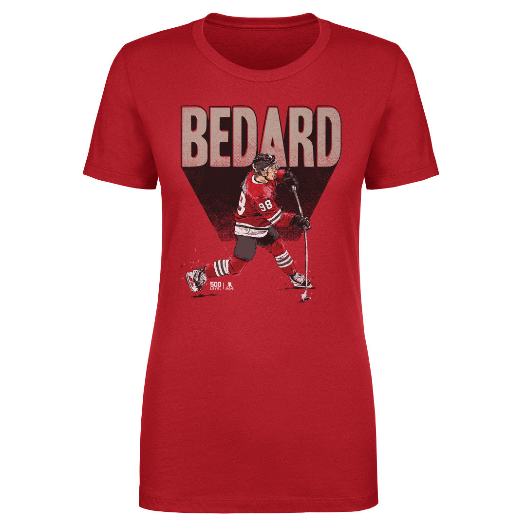 Connor Bedard Chicago Bold WHT