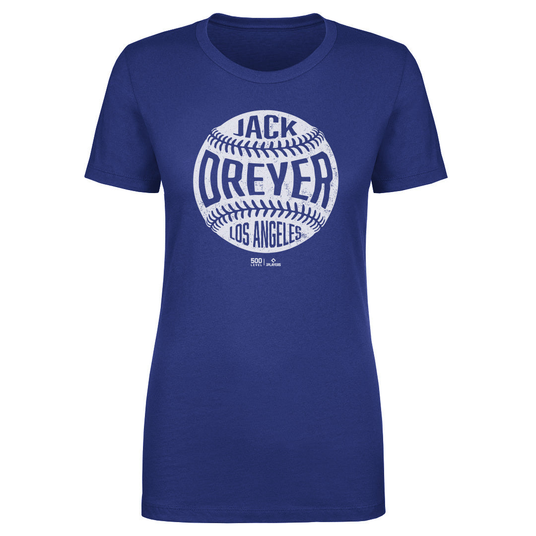 Jack Dreyer Los Angeles D Vintage Baseball WHT