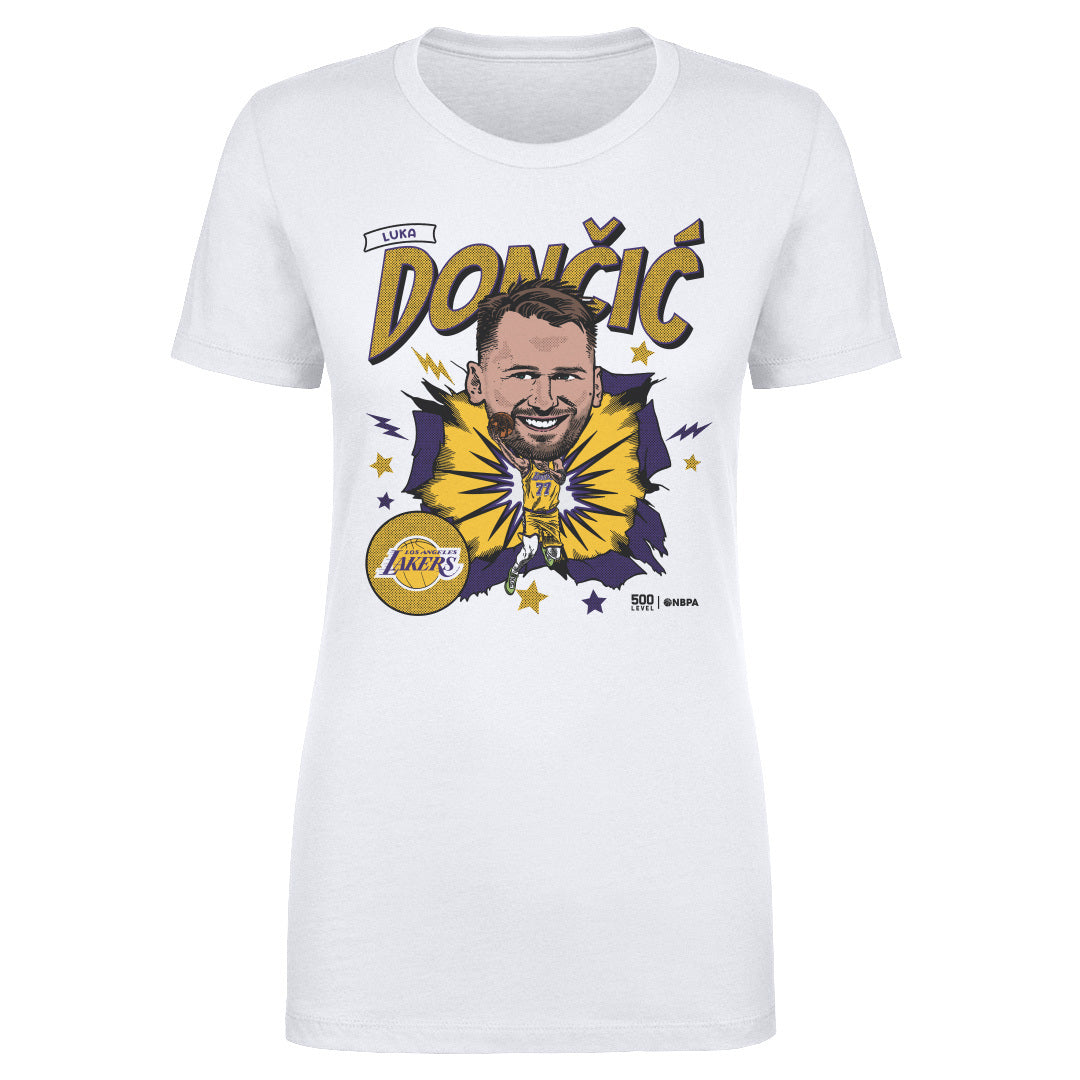 Luka Doncic Los Angeles Lakers Caricature