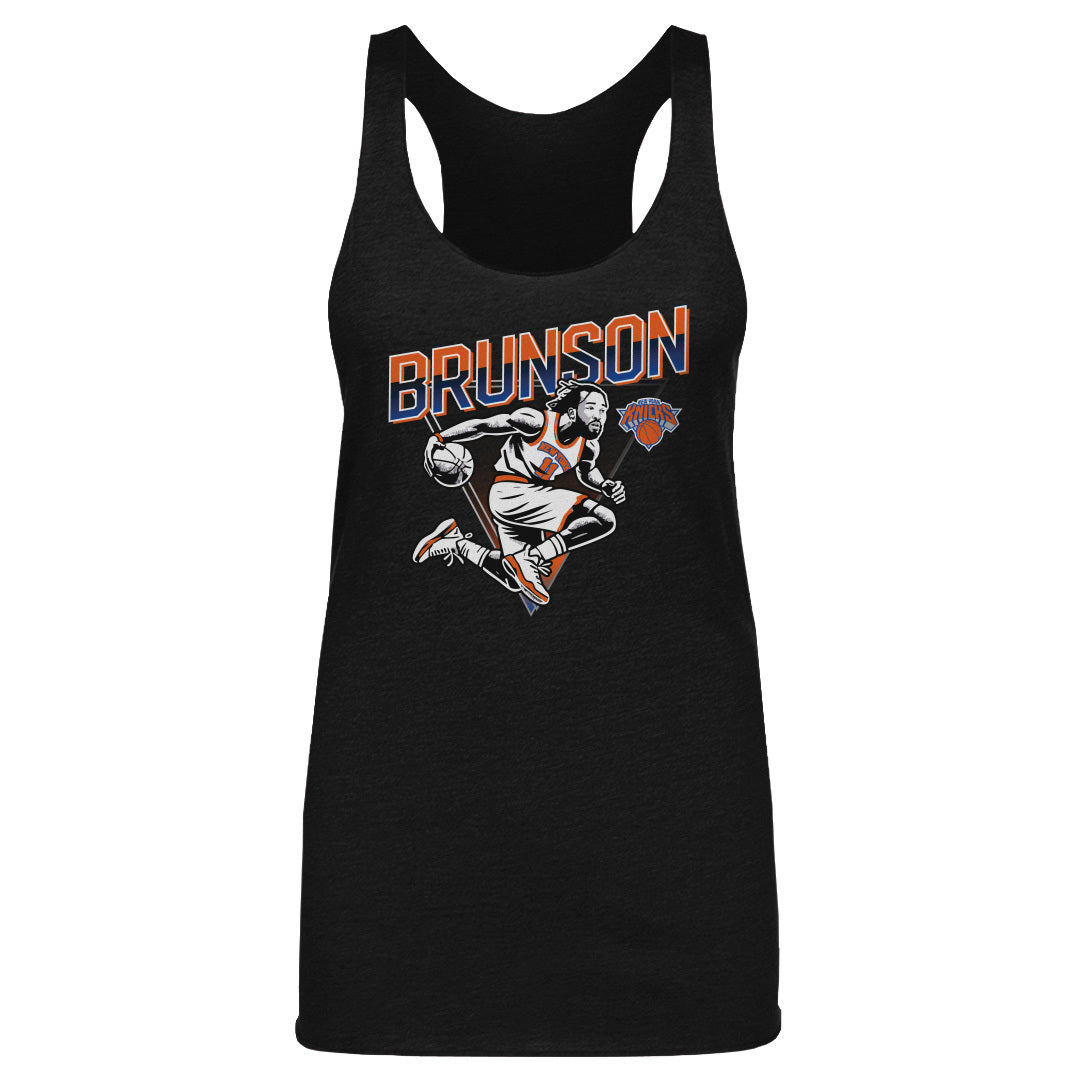 Jalen Brunson New York Knicks Triangle WHT