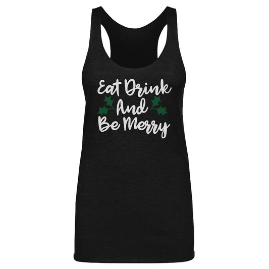 Christmas Eat Drink And Be Merry WHT