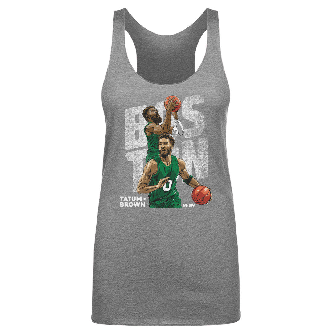 Jayson Tatum & Jaylen Brown Boston Duo WHT