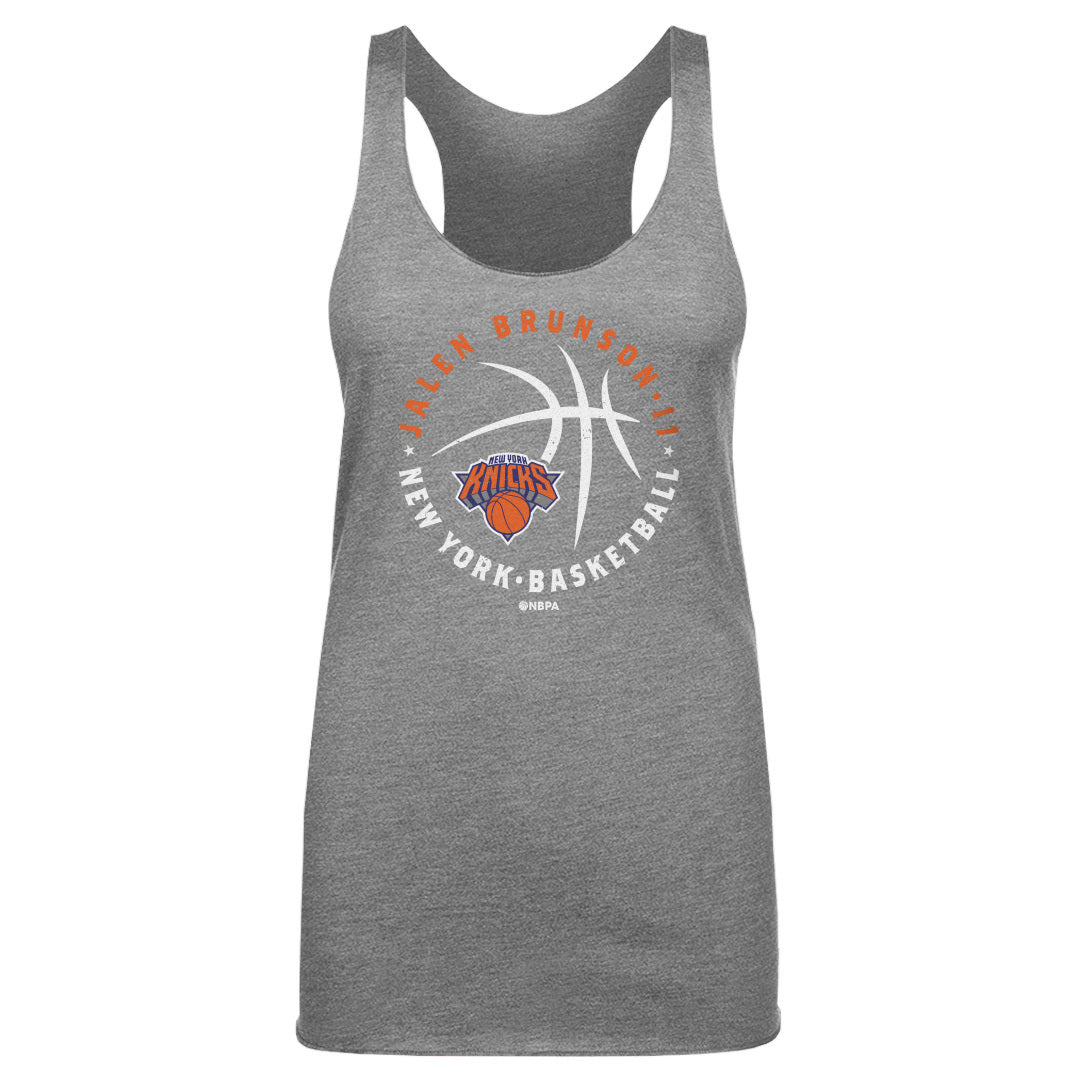 Jalen Brunson New York Knicks Player Ball WHT