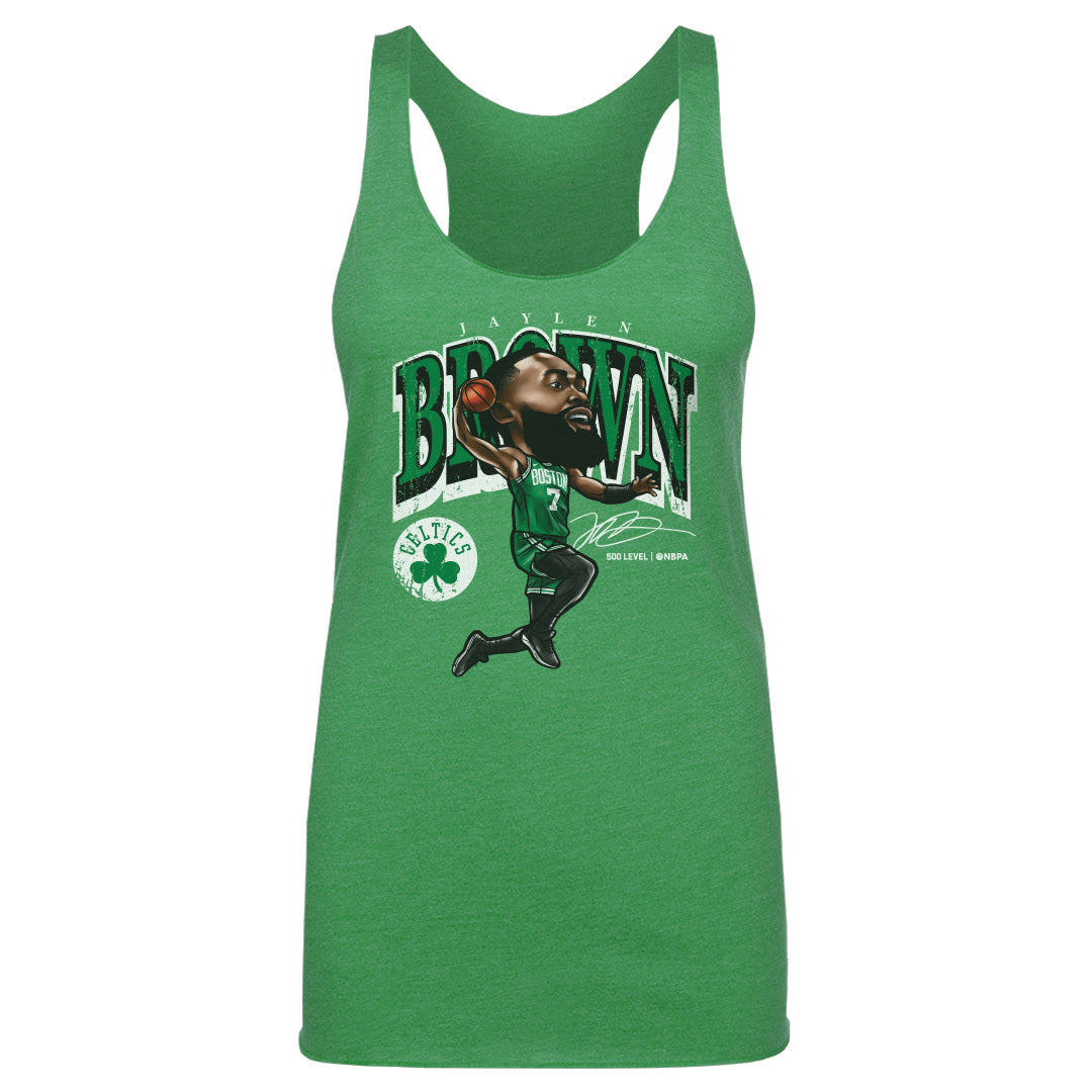 Jaylen Brown Boston Celtics Cartoon WHT
