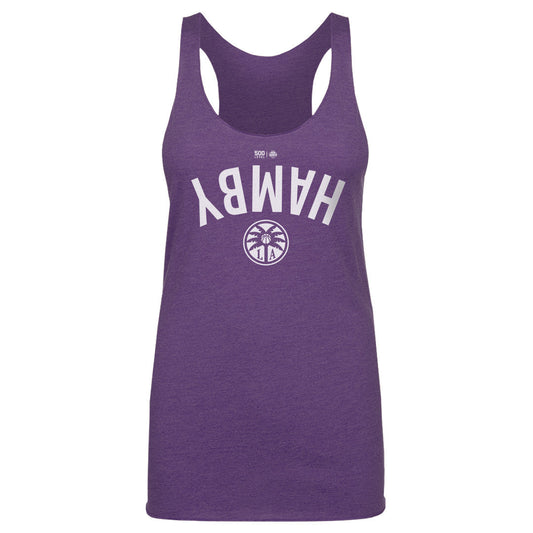 Dearica Hamby Los Angeles Sparks Invert WHT