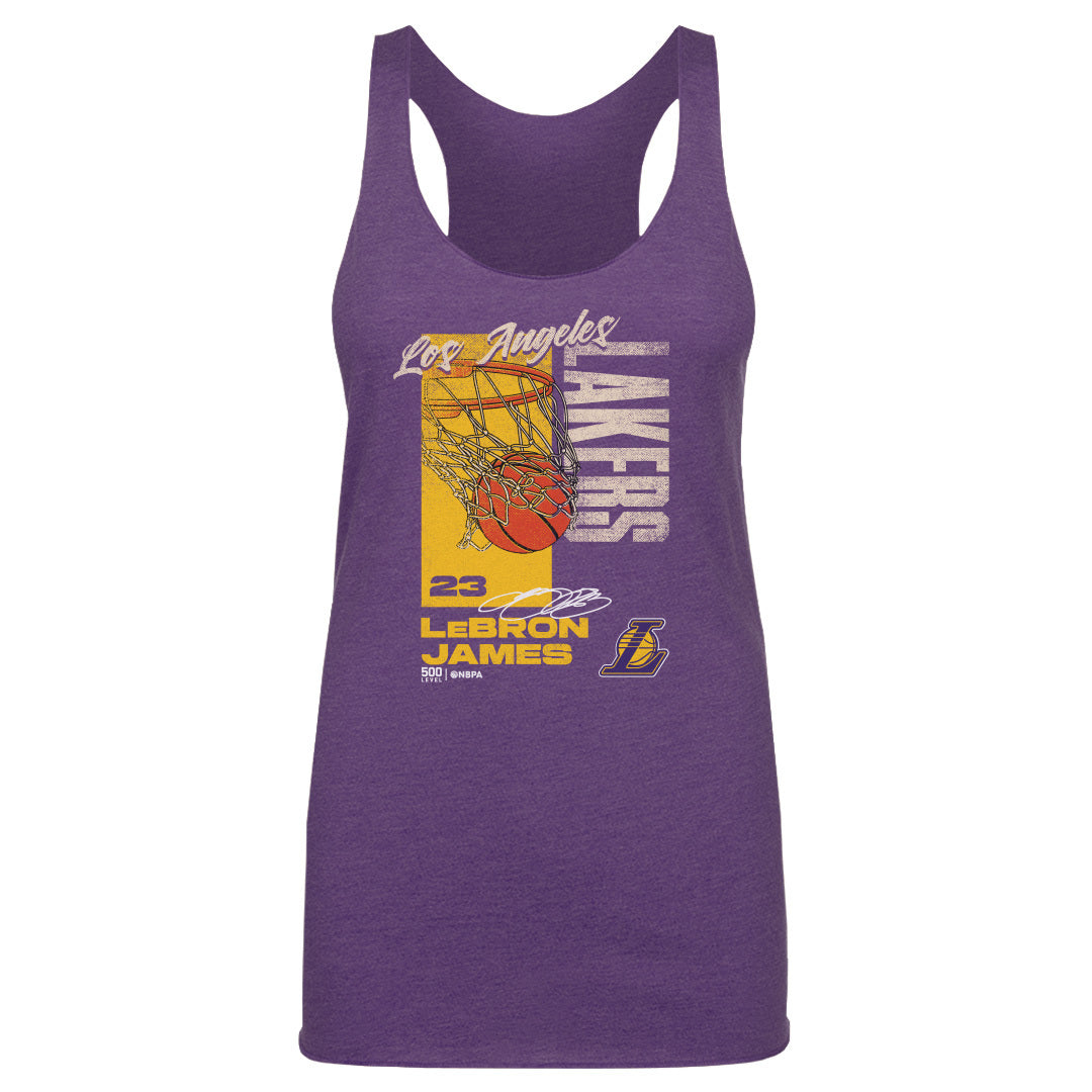 LeBron James Los Angeles Lakers All Net WHT