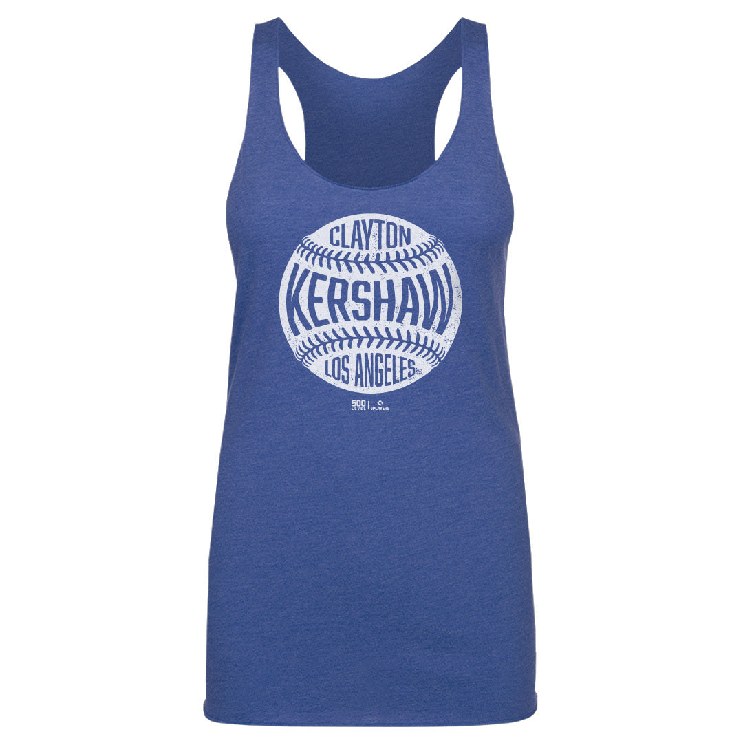 Clayton Kershaw Los Angeles D Vintage Baseball WHT