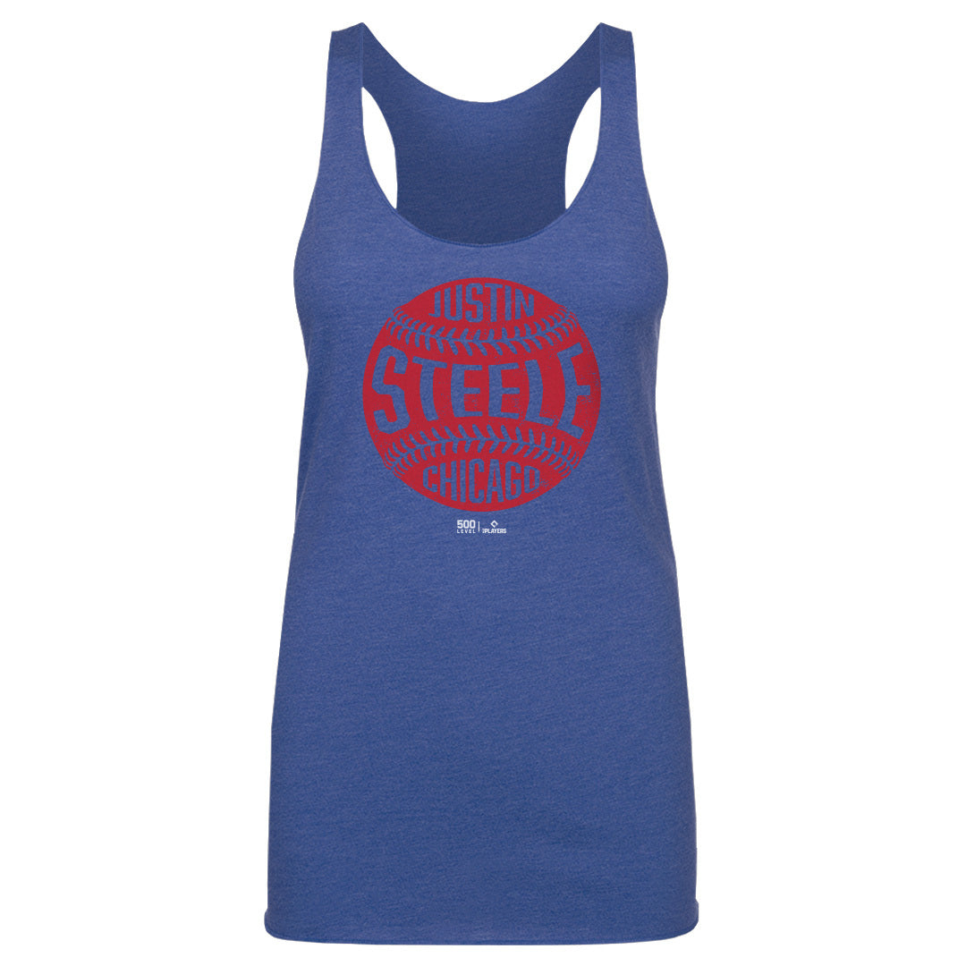 Justin Steele Chicago C Vintage Baseball WHT