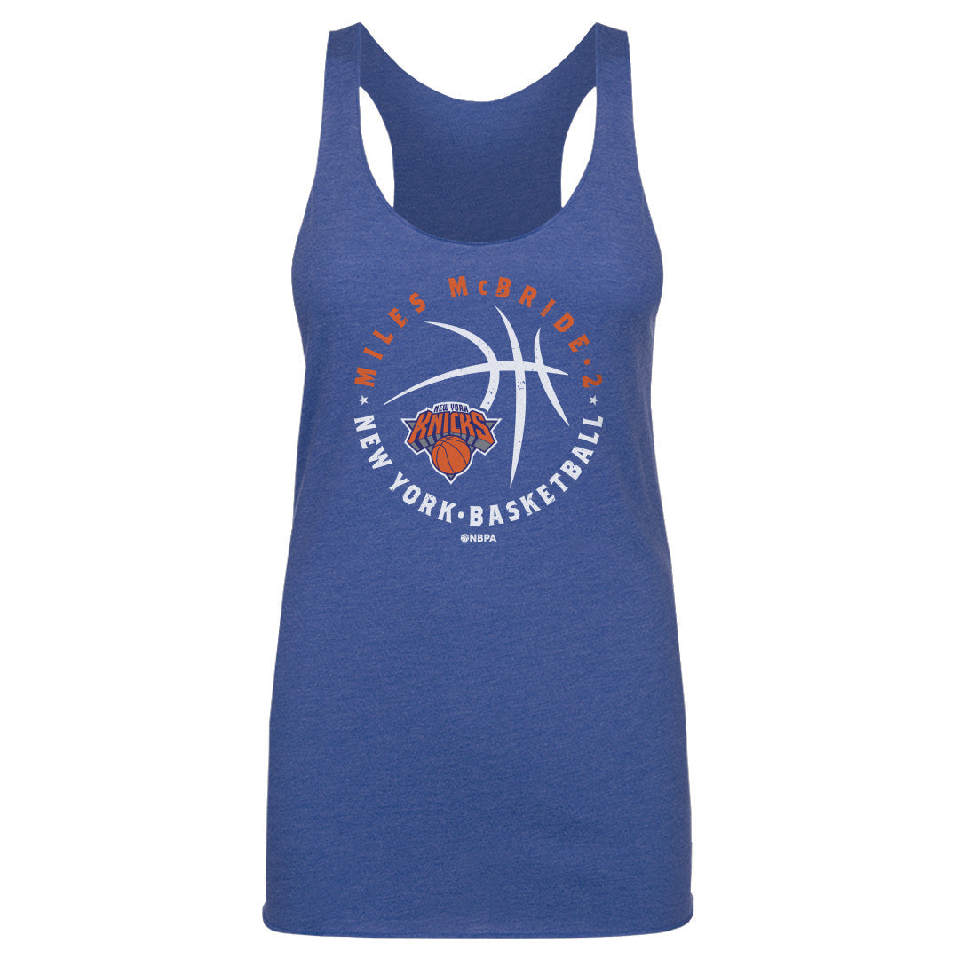 Miles McBride New York Knicks Player Ball WHT