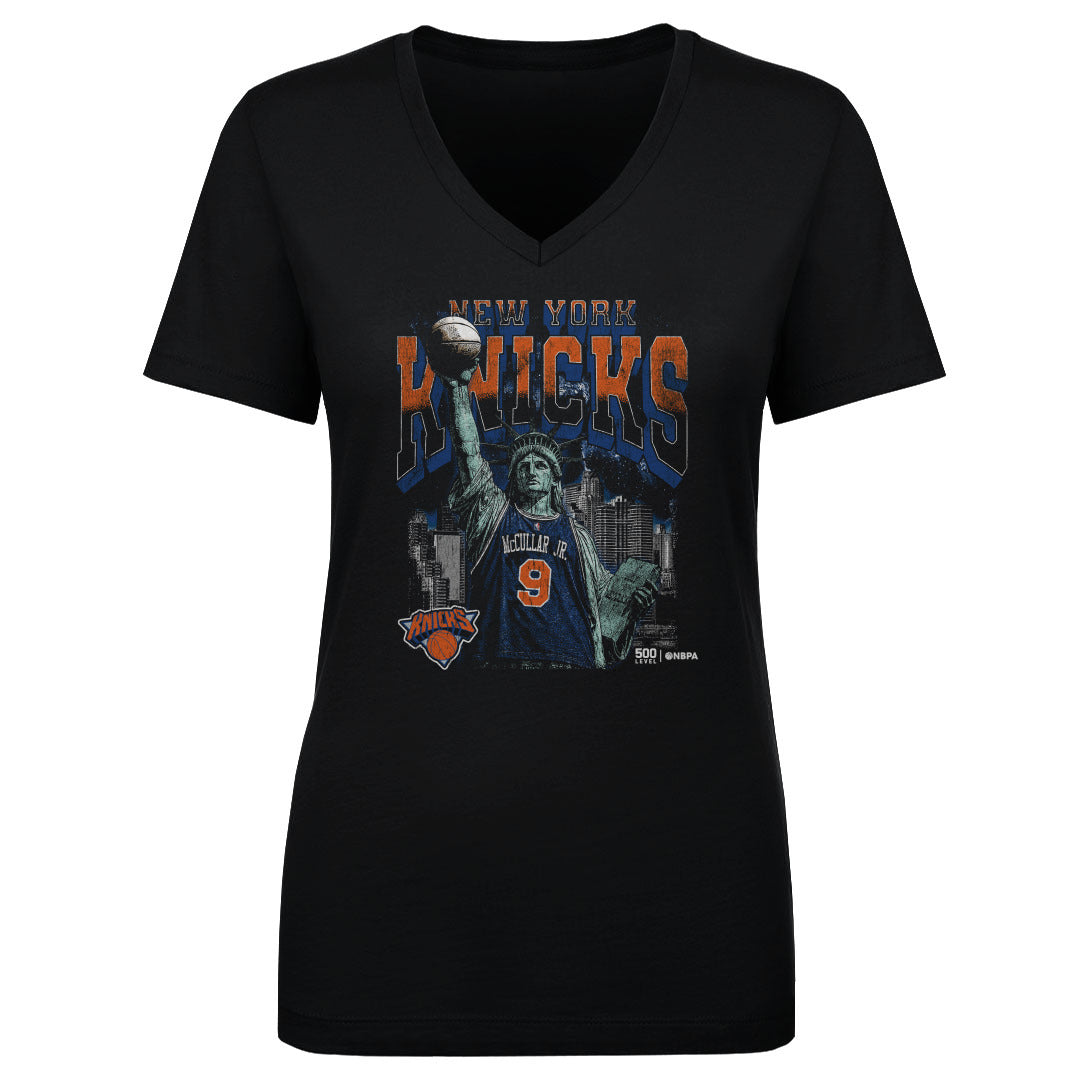 Kevin McCullar Jr. New York Knicks Statue Of Liberty WHT