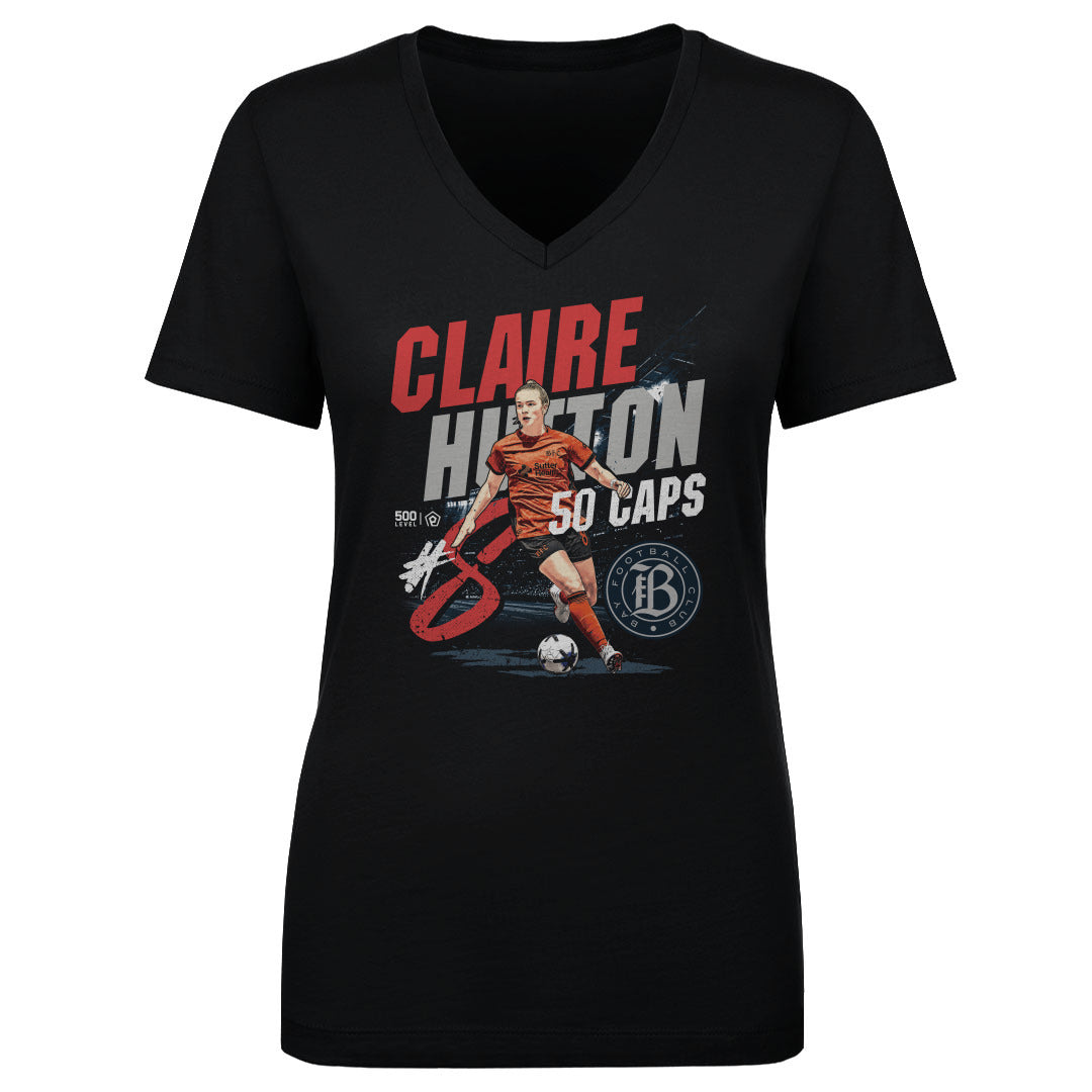Claire Hutton Bay FC 50 Caps Milestone WHT
