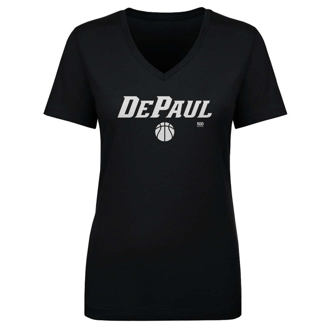 DePaul Blue Demons Basketball Minimalist WHT