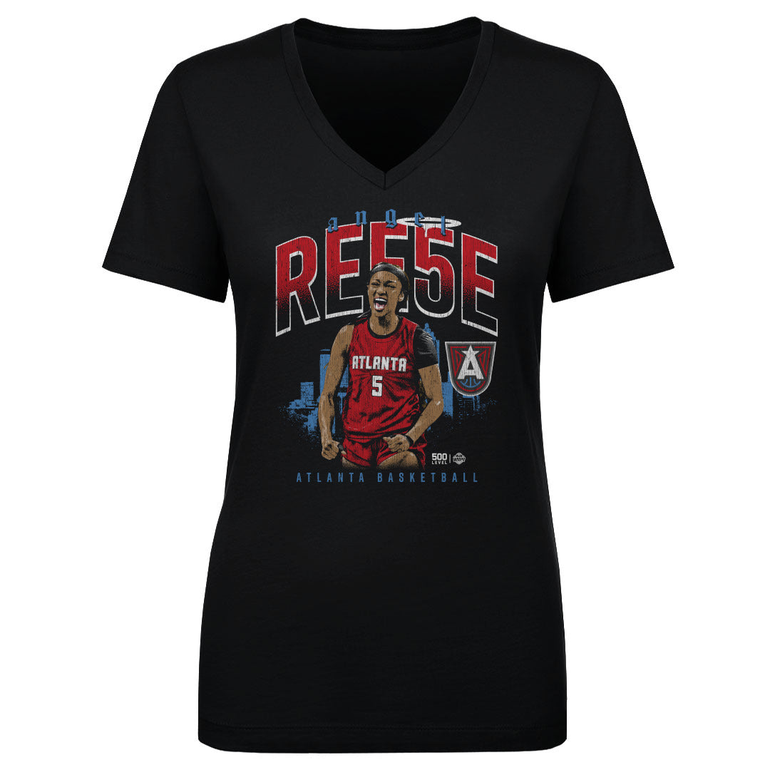 Angel Reese Atlanta Dream Cityscape WHT