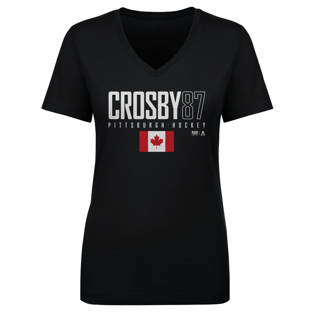 Sidney Crosby Pittsburgh Canada Elite WHT