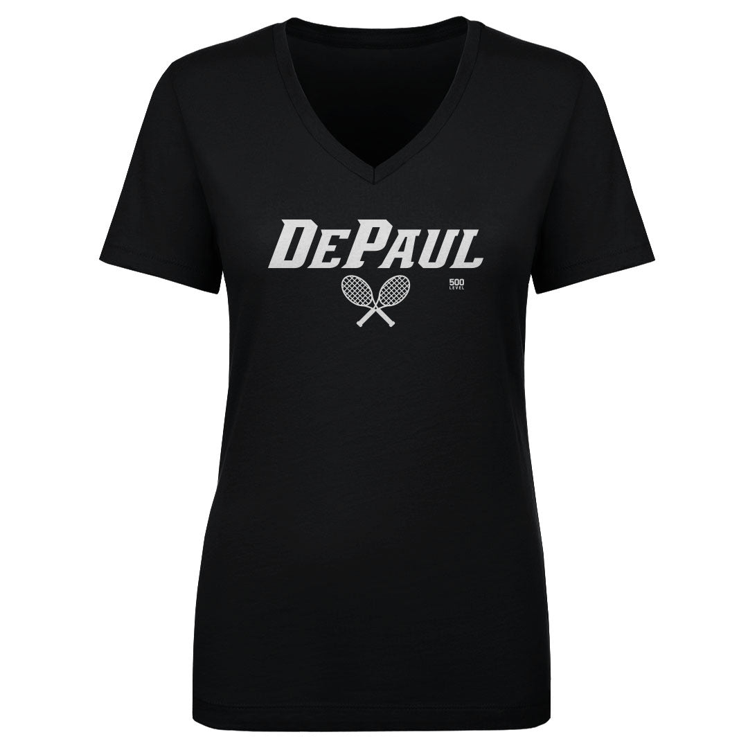 DePaul Blue Demons Tennis Minimalist WHT