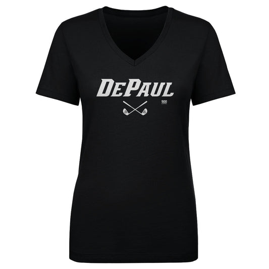 DePaul Blue Demons Golf Minimalist WHT