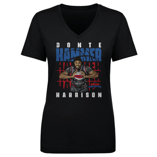 Hammer Harrison Harlem Globetrotters Pose WHT