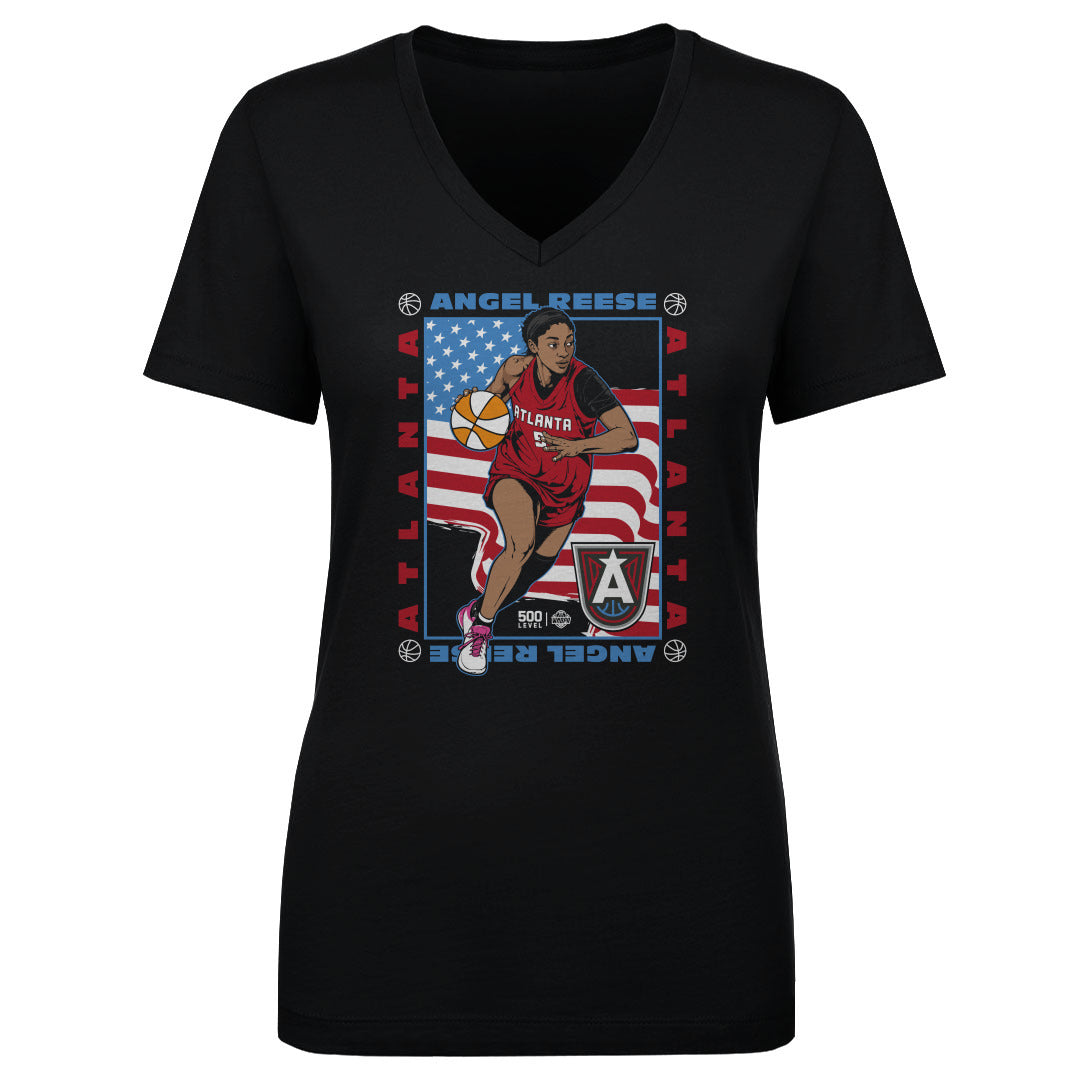 Angel Reese Atlanta Dream American Flag WHT
