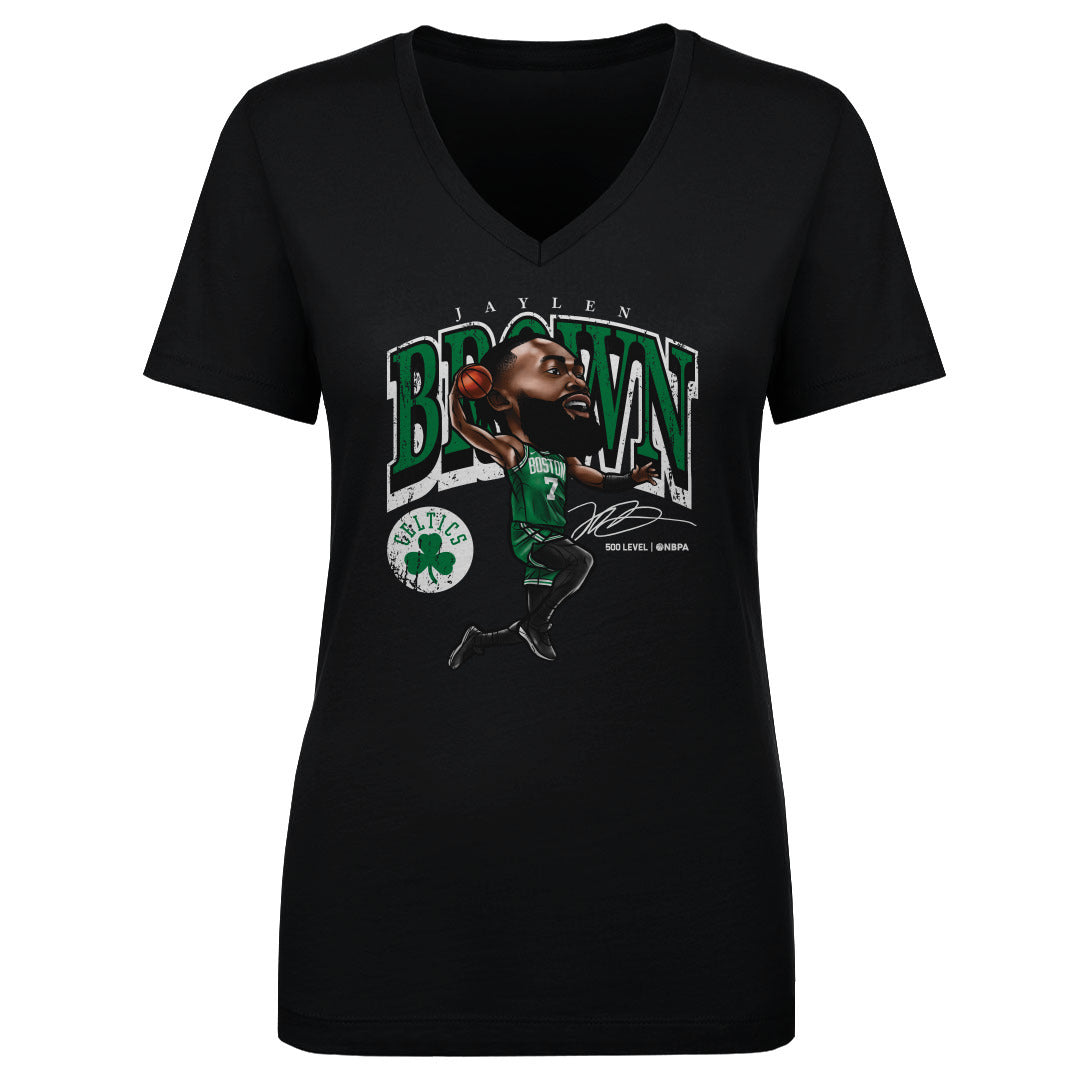 Jaylen Brown Boston Celtics Cartoon WHT