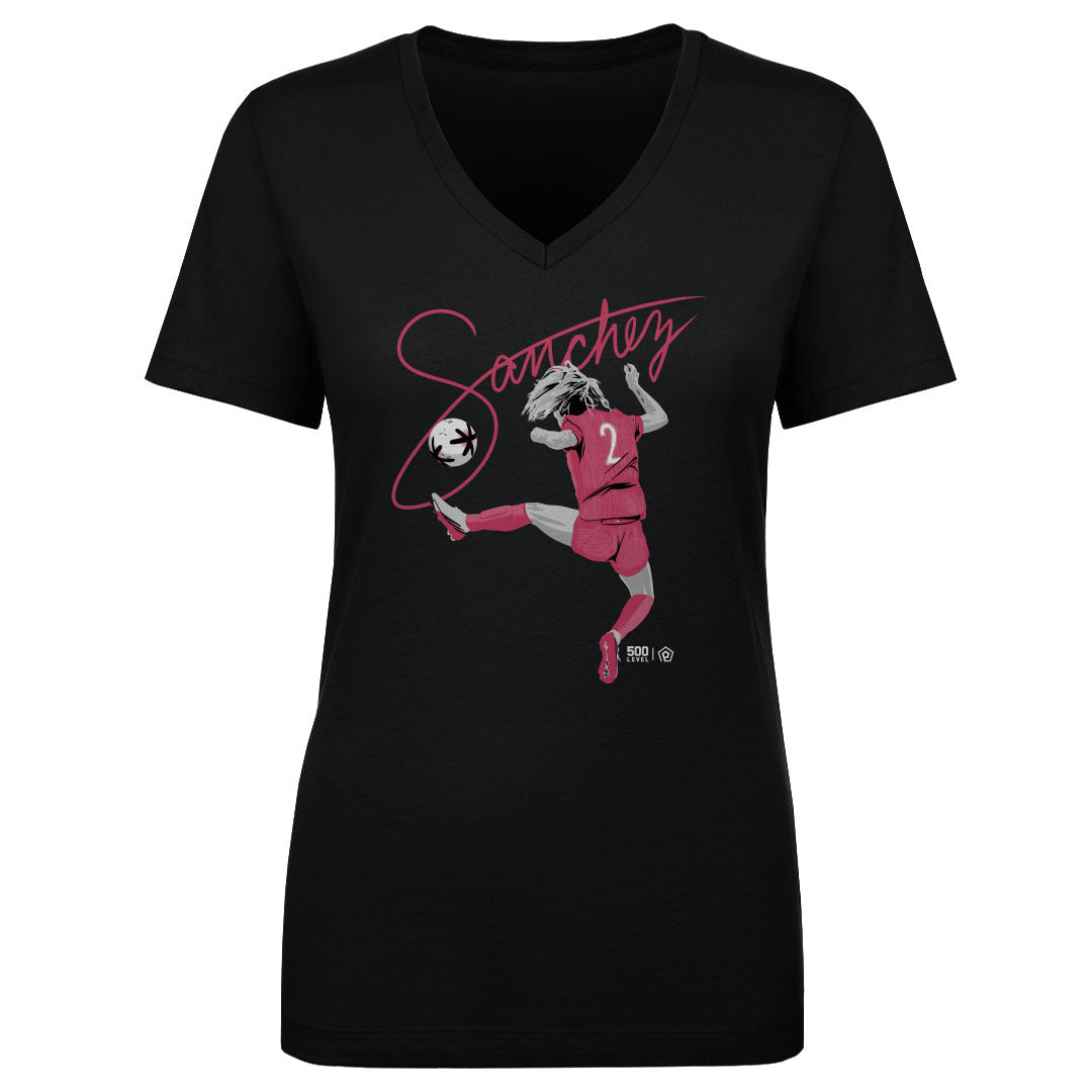 Ashley Sanchez North Carolina Courage Silhouette WHT
