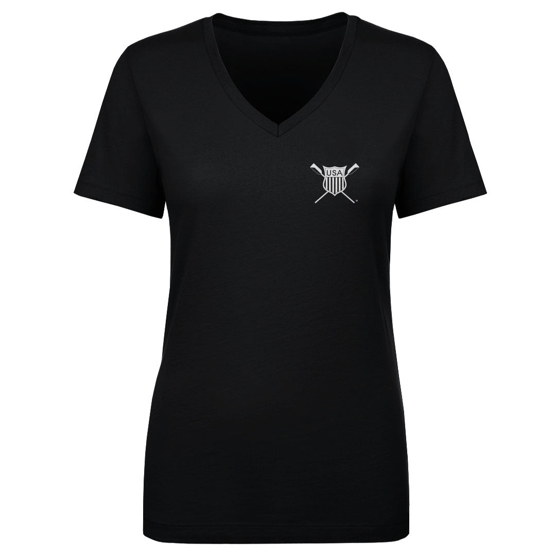 USRowing Emblem Pocket White WHT