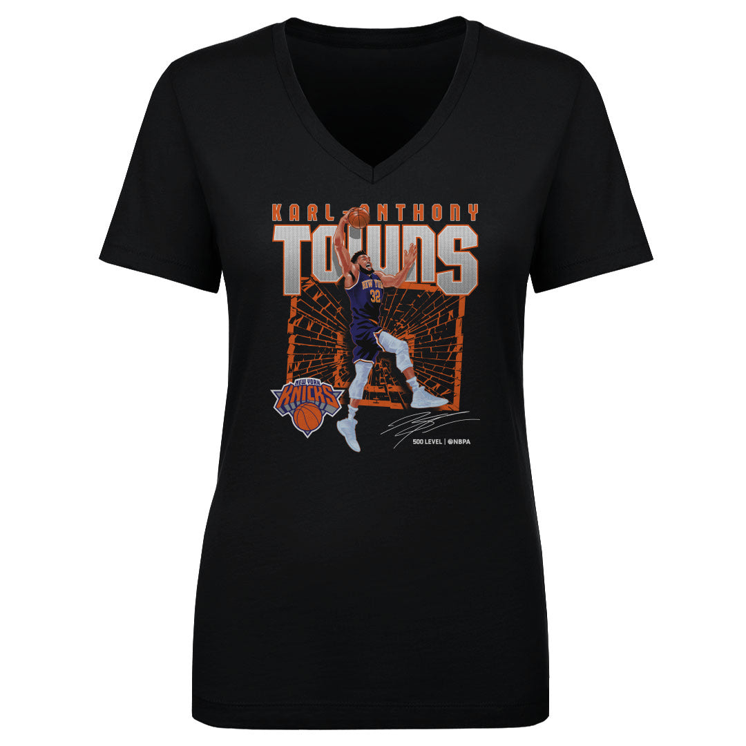 Karl-Anthony Towns New York Knicks Shattered WHT