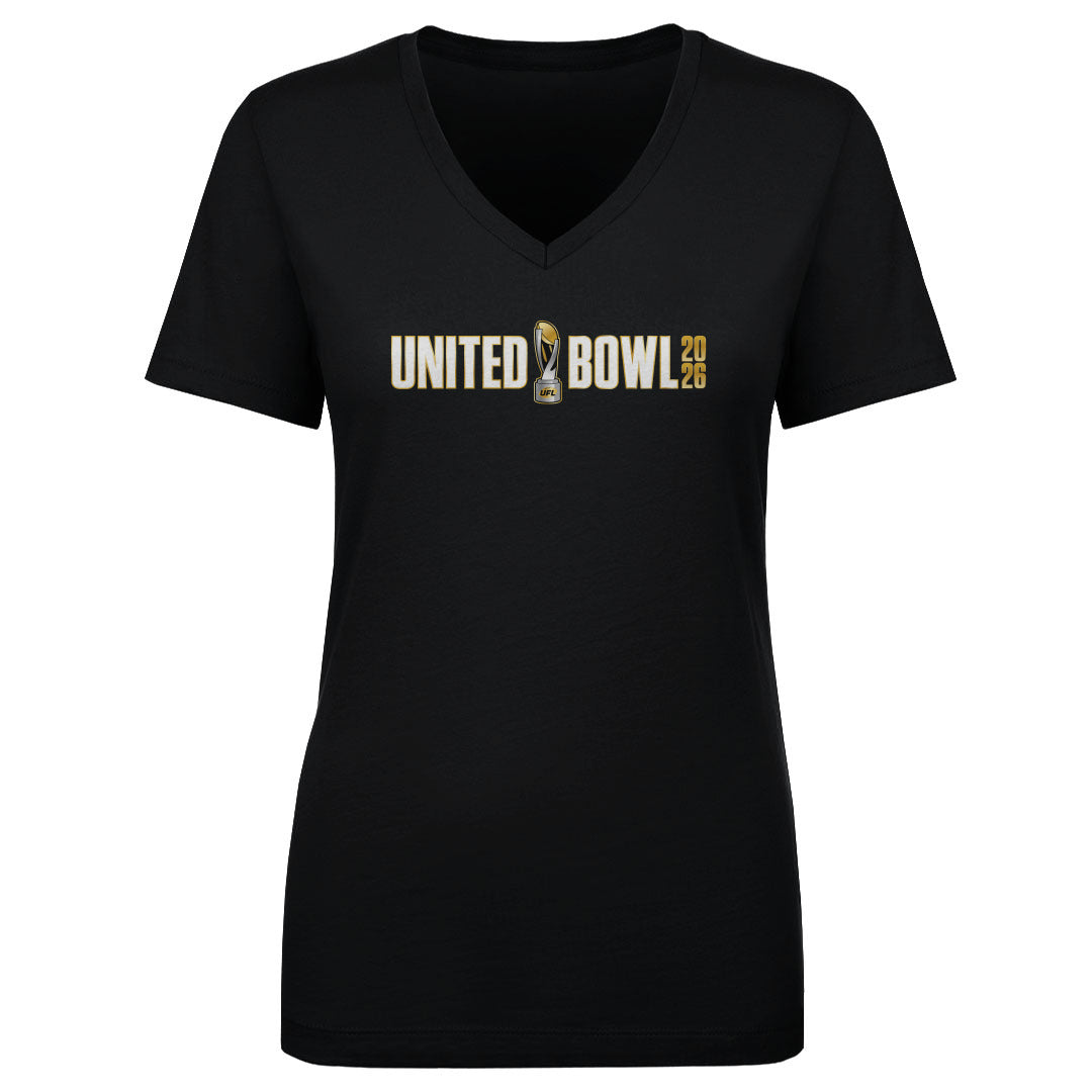 UFL 2026 United Bowl Horizontal Logo WHT