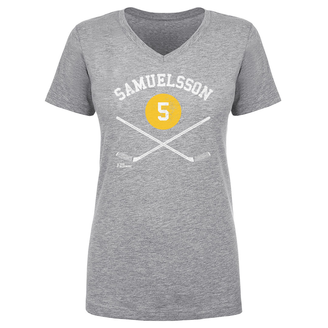 Ulf Samuelsson Pittsburgh 5 Sticks WHT