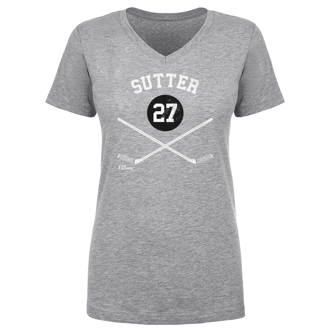 Darryl Sutter Chicago 27 Sticks WHT