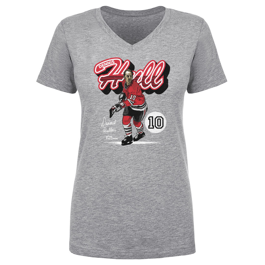Dennis Hull Chicago Retro Script WHT