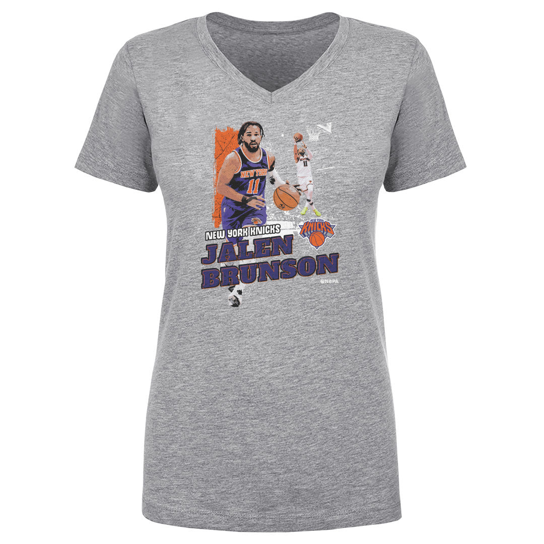 Jalen Brunson New York Knicks Gritty WHT