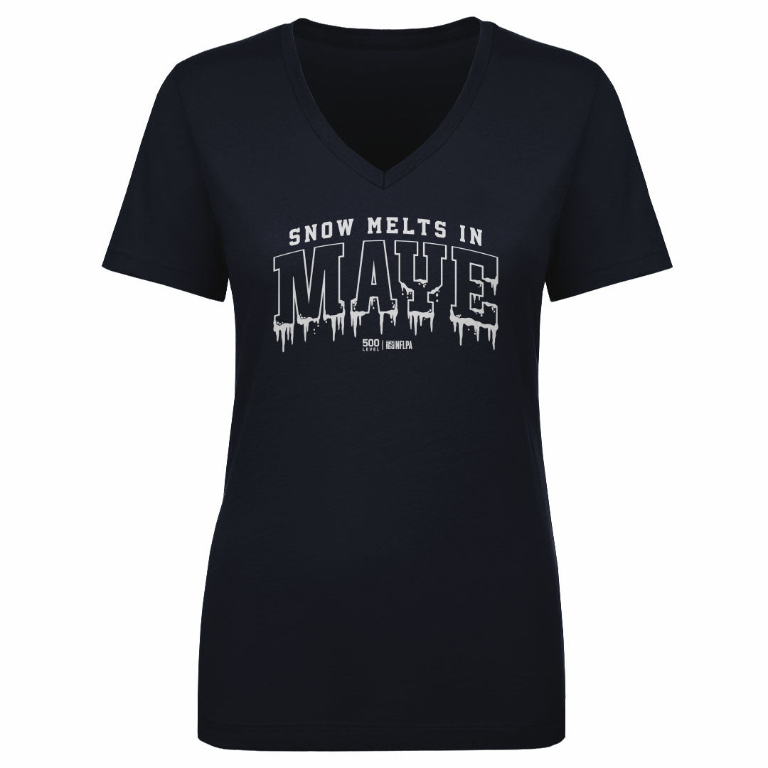 Drake Maye New England Snow Melts In Maye WHT