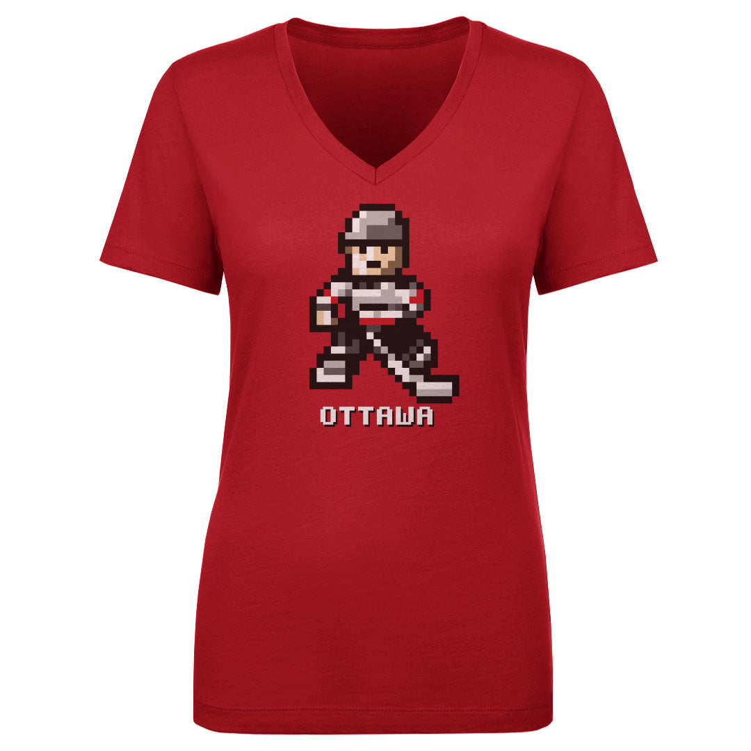 Ottawa Hockey 8-bit WHT