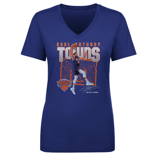 Karl-Anthony Towns New York Knicks Shattered WHT