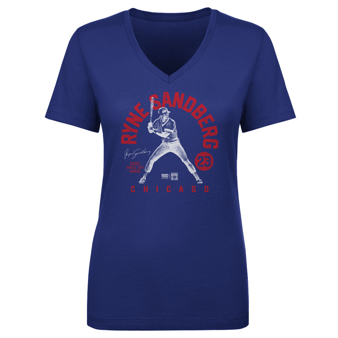 Ryne Sandberg Chicago Retro Arc WHT