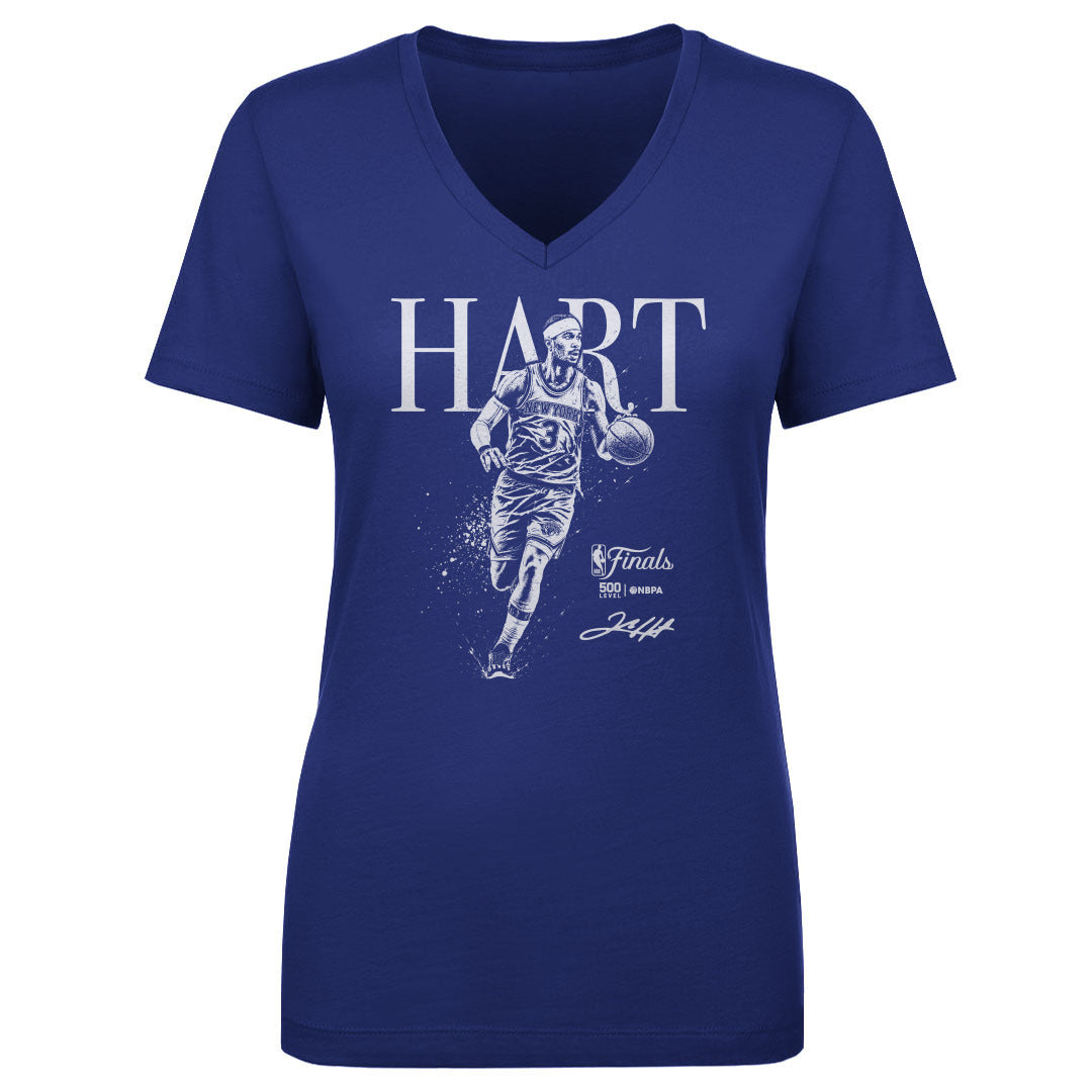 Josh Hart New York Knicks NBA Finals 2026 Mono WHT