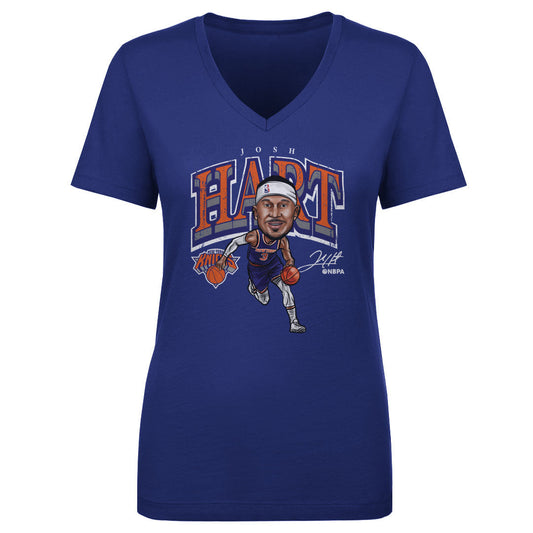 Josh Hart New York Knicks Cartoon WHT