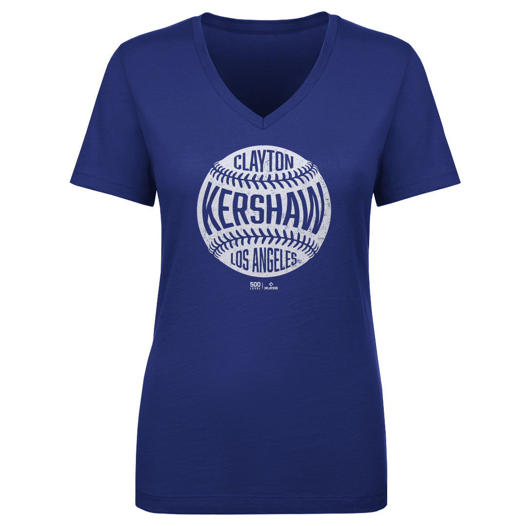 Clayton Kershaw Los Angeles D Vintage Baseball WHT