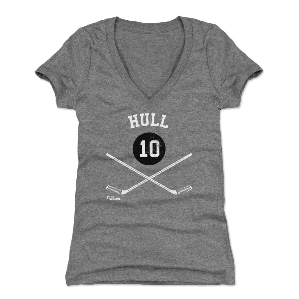 Dennis Hull Chicago 10 Sticks WHT