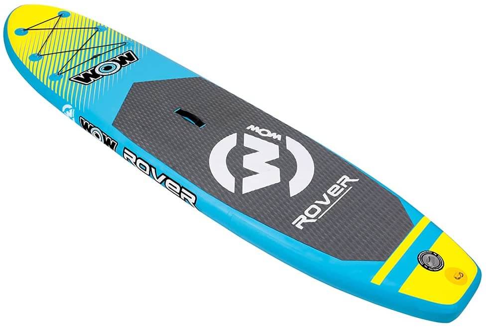 WOW Sports 10'6" Rover Stand Up Inflatable Paddleboard SUP Package (21-3030)